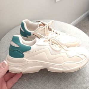 Shein Colorblock Chunky Athletic Sneakers Sz 8